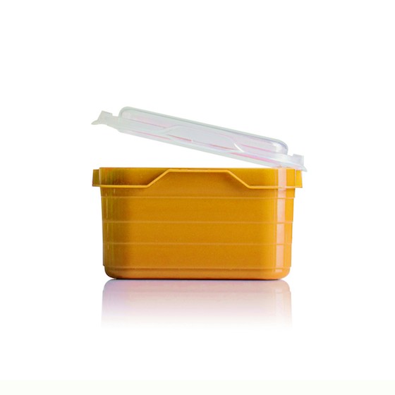 Yellow 100 ml Food Container BPA Free